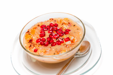 Turkish traditional dessert ashure (Noah's Pudding)