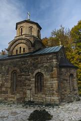 Fototapeta na wymiar Tresije Monastery, a Serbian Orthodox monastery in Serbia