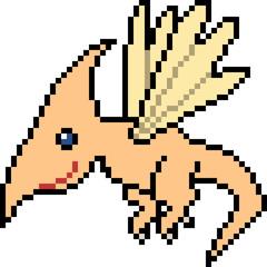 vector pixel art monster