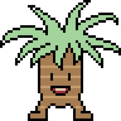 Obraz premium vector pixel art monster