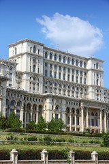 Fototapeta na wymiar Romania Parliament Palace
