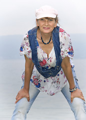 lustige Oma
