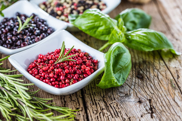 Frische Gewürze für feine Küche 