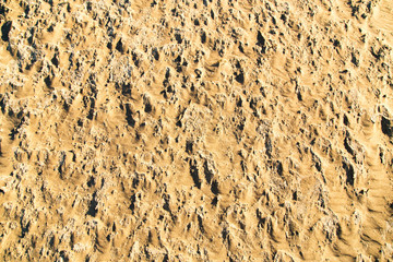 Sand in the desert as a background
