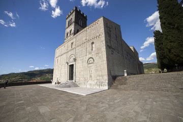 Italia, Toscana, Lucca, il paese di Barga, il Duomo di San Cristoforo.