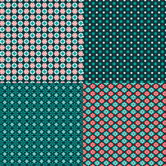 winter snowflake geometric patterns