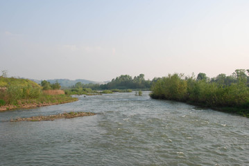 The River Tanaro near Pollenzo