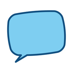 Bubble chat symbol icon vector illustration graphic design