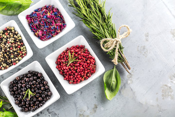 Frische Gewürze für feine Küche 