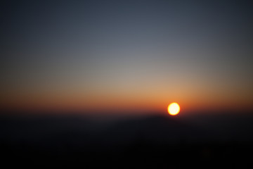 Sunset sky background