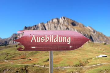 Schild 250 - Ausbildung