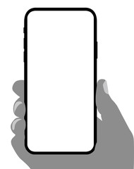 smart phone handling image