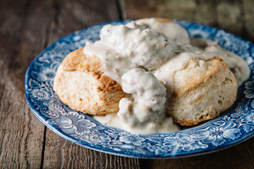 Biscuits and gravy