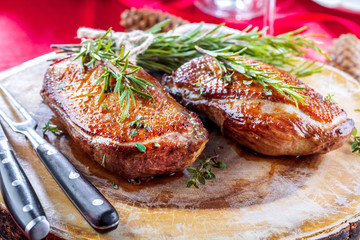 Entenbrustfilet (weihnachten)