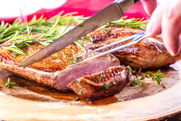 Entenbrustfilet (weihnachten)
