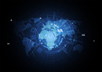 Connection technologies for business. Mixed media