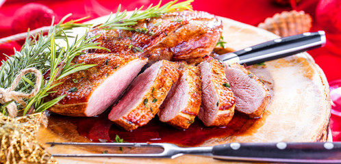 Entenbrustfilet (weihnachten)