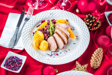 Entenbrustfilet (weihnachten)