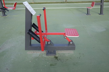 gym equipment in the park