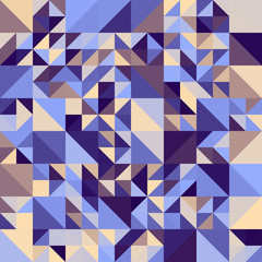 Decorative geometric shapes seamless pattern