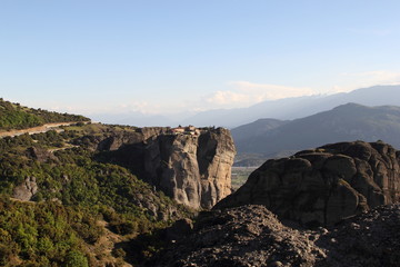 Fototapeta na wymiar Meteora in Greece, 2017