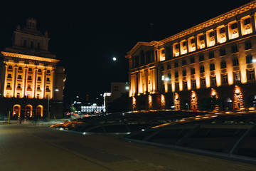 Fototapeta na wymiar City centre of Sofia, capital of Bulgaria