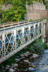 Le pont du chemin de fer de Villefranche de Conflent