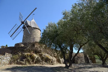 Photo sur Plexiglas Moulins Le moulin de Collioure
