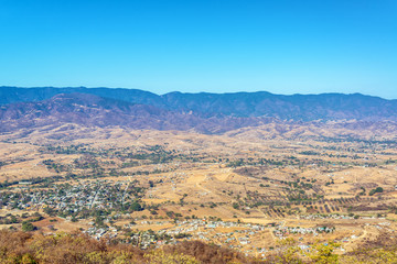 Arid Landscape in Mexico