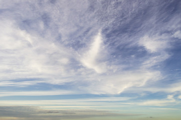 Obraz premium evening sky