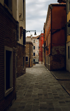 Typically/classic mediterranean street.Italy/Venice/Sestiere Dorsoduro