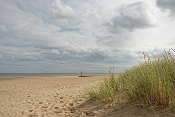 Beach in Lincolnshire,UK