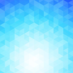 Fototapeta na wymiar Abstract background blue colours. Geometric pattern. Technology style.