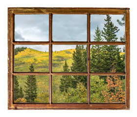 Fototapeta premium fall colors in Colorado Rocky Mountains