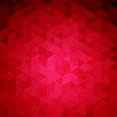 Abstract background in bright red tones.