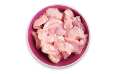 chicken meat slices