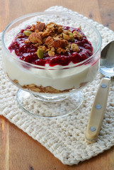 Yogurt and granola