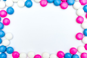 Obraz premium Colored chocolate coated candy