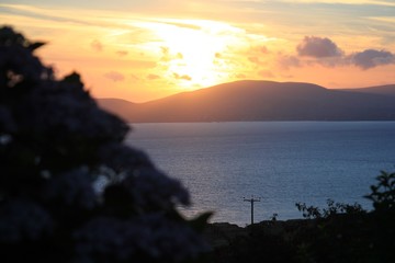 Sonnenuntergang in Irland