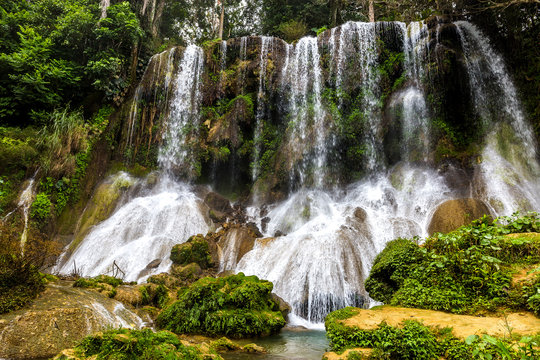 El Nicho - famous waterfalls on Cuba