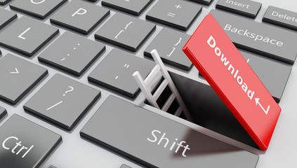 Fototapeta premium 3d Open 