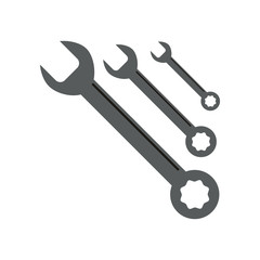wrench spanners icon image vector illustration design 
