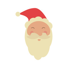 santa claus christmas related icon image vector illustration design 