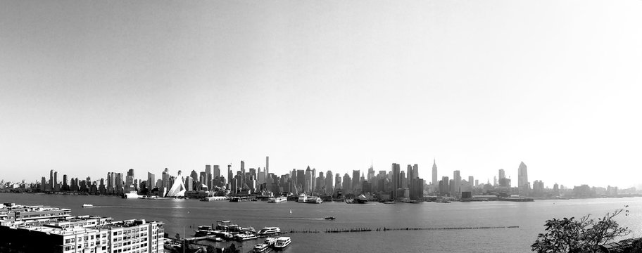 Panoramic image of New York City