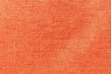Orange fabric texture.