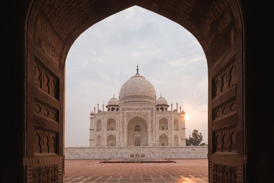 Taj Mahal framed