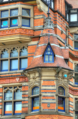 Fototapeta premium Old architecture in Nottingham, England..