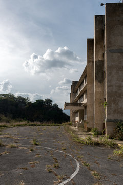 abandoned school Building