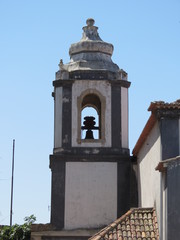 Portugal - Obidos - Clocher de l'église Saint-Pierre