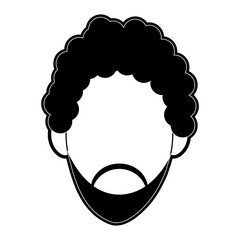man avatar portrait icon image vector illustration design